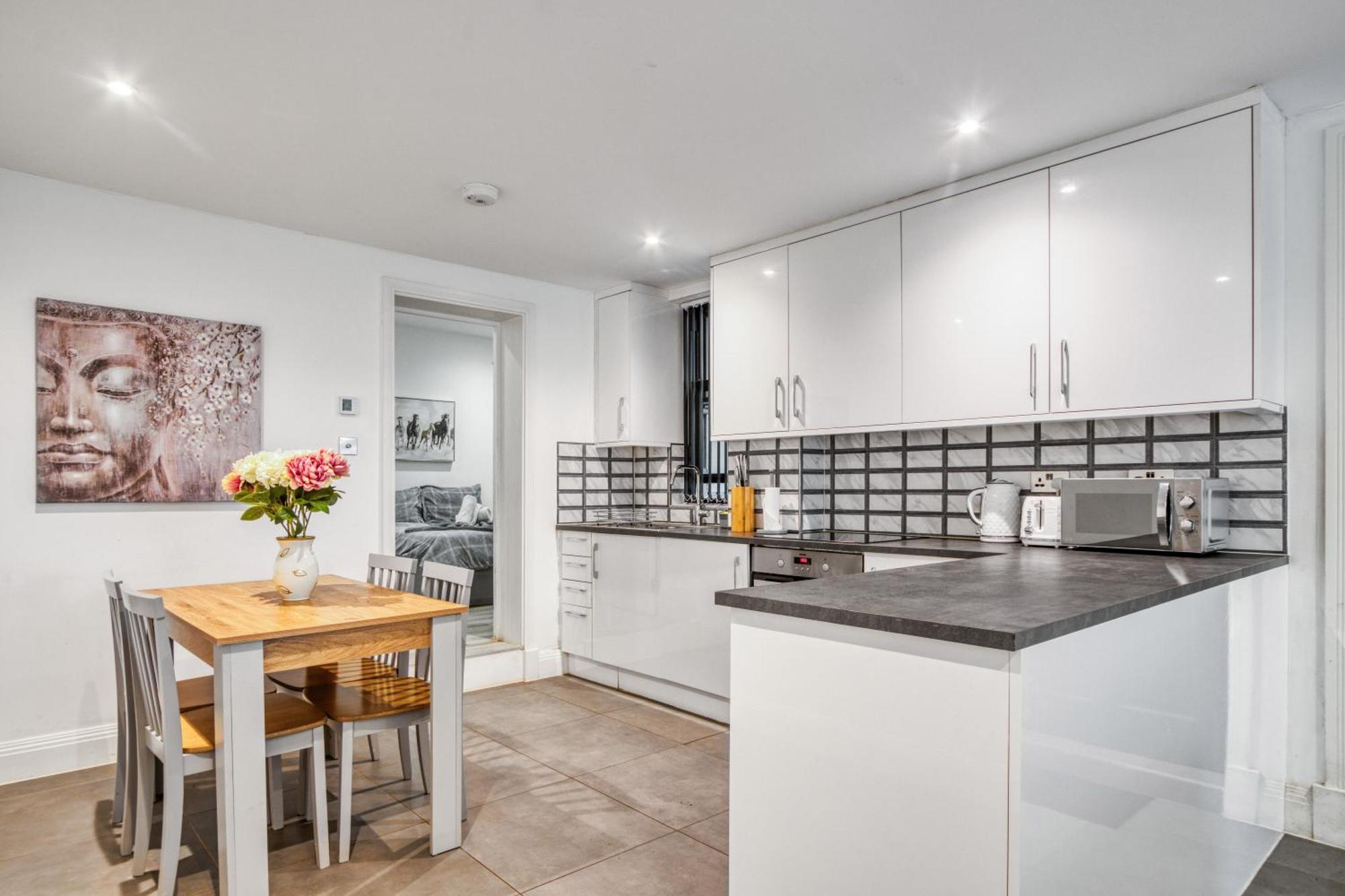 Stylish Beauty Ground Floor 1br 1ba Private Garden Apartamento *